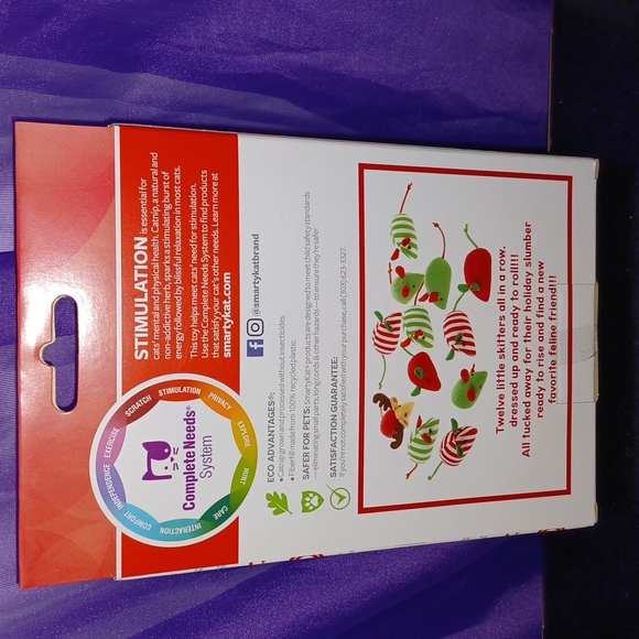 New SmartyKat Skitter Stash 12 Catnip Mice - Picture 2 of 2